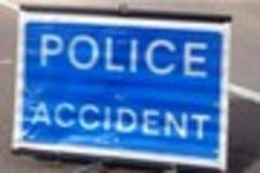 Two car crash blocks section of A39 at Abbotsham Cross near Bideford